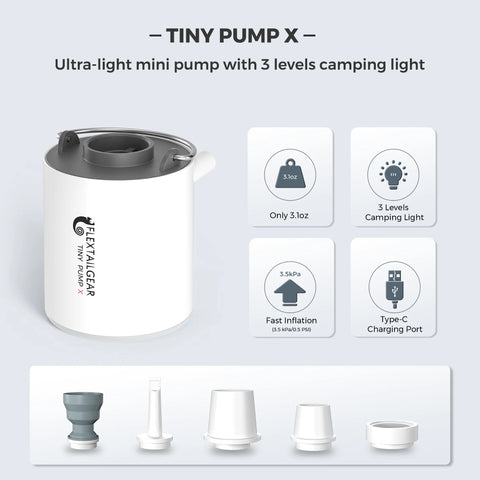 Mini Camping Air Pump Lantern