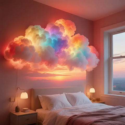 39.3inch 3D Thunder Cloud LED Ambient Light