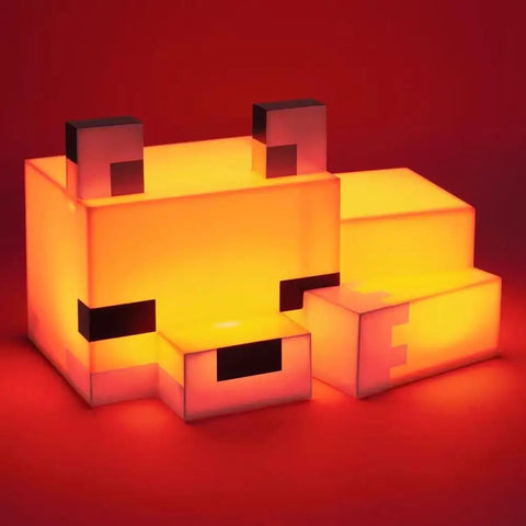 Blocky Pixel Fox Night Light