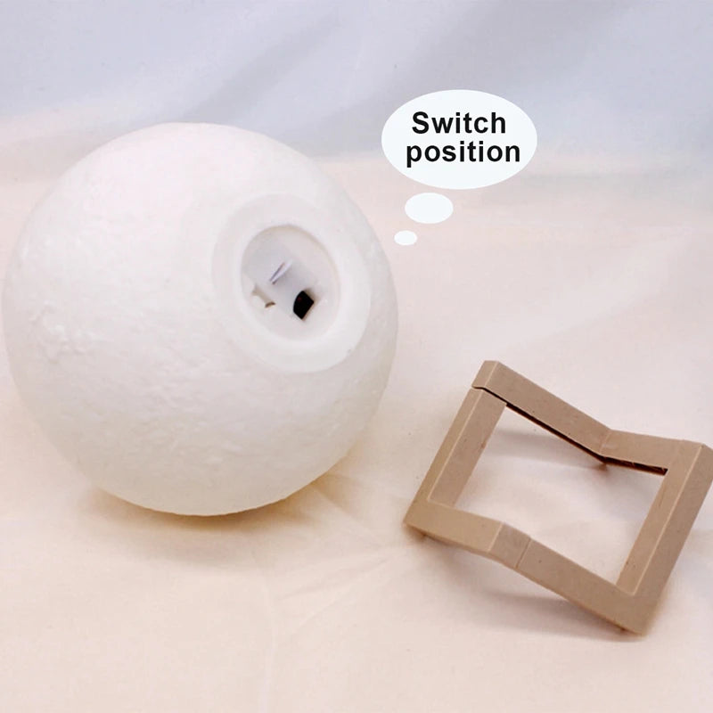 Moon Lamp on a Stand