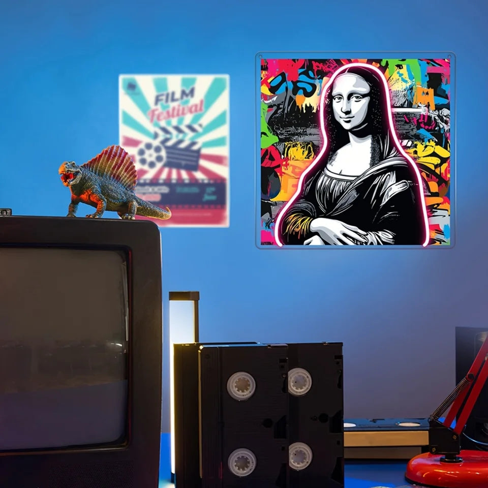 Mona Lisa LED Neon Sign