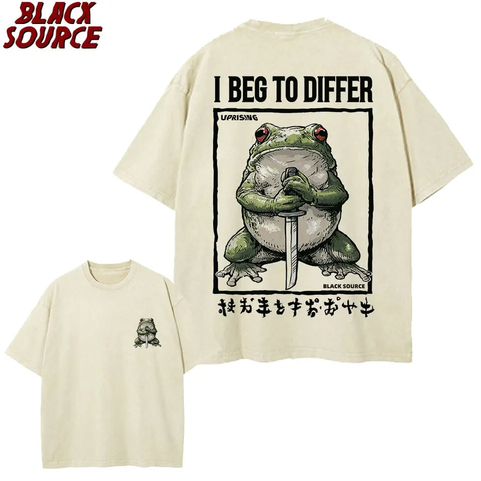 I Beg To Differ Frog T Shirt
