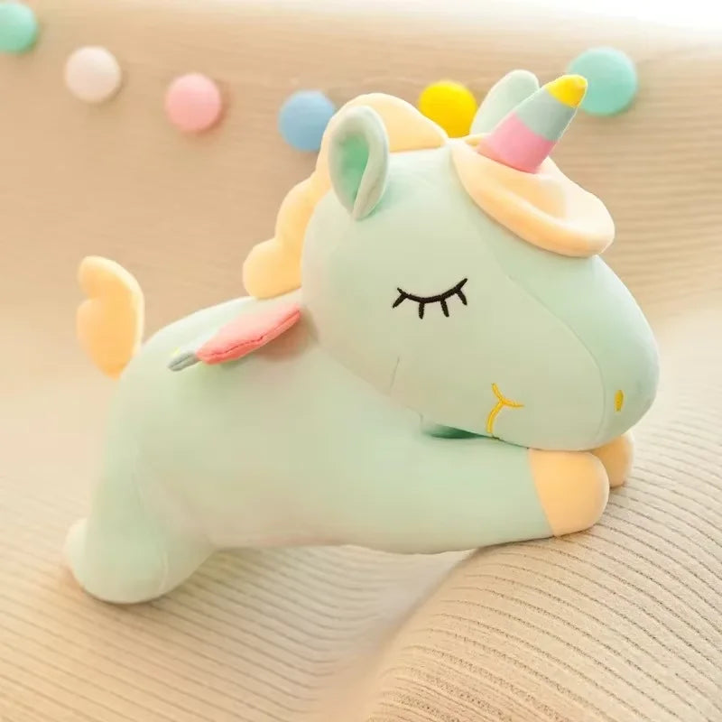 The mint green unicorn, the swatch the maker uses for that colour