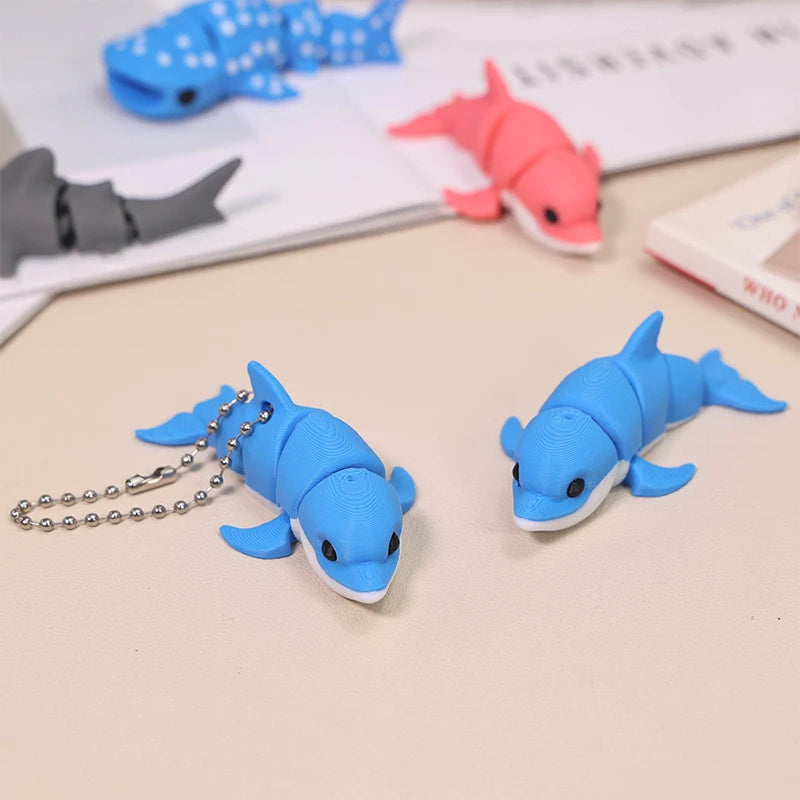 Articulated Ferret Keychain
