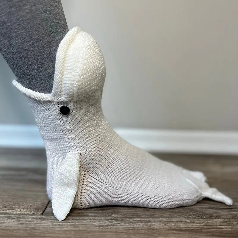 Calcetines de suelo de animales tejidos