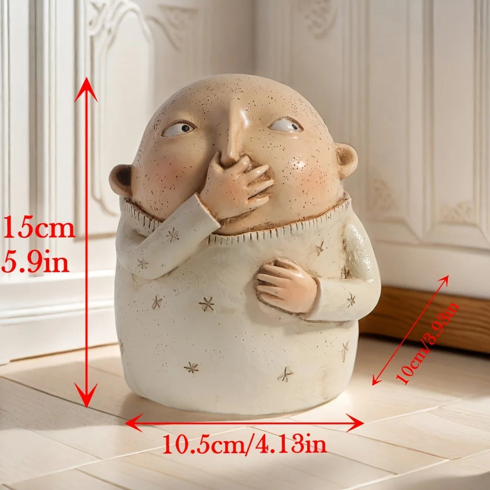 Nose-Pinching Bathroom Figurines – view 5