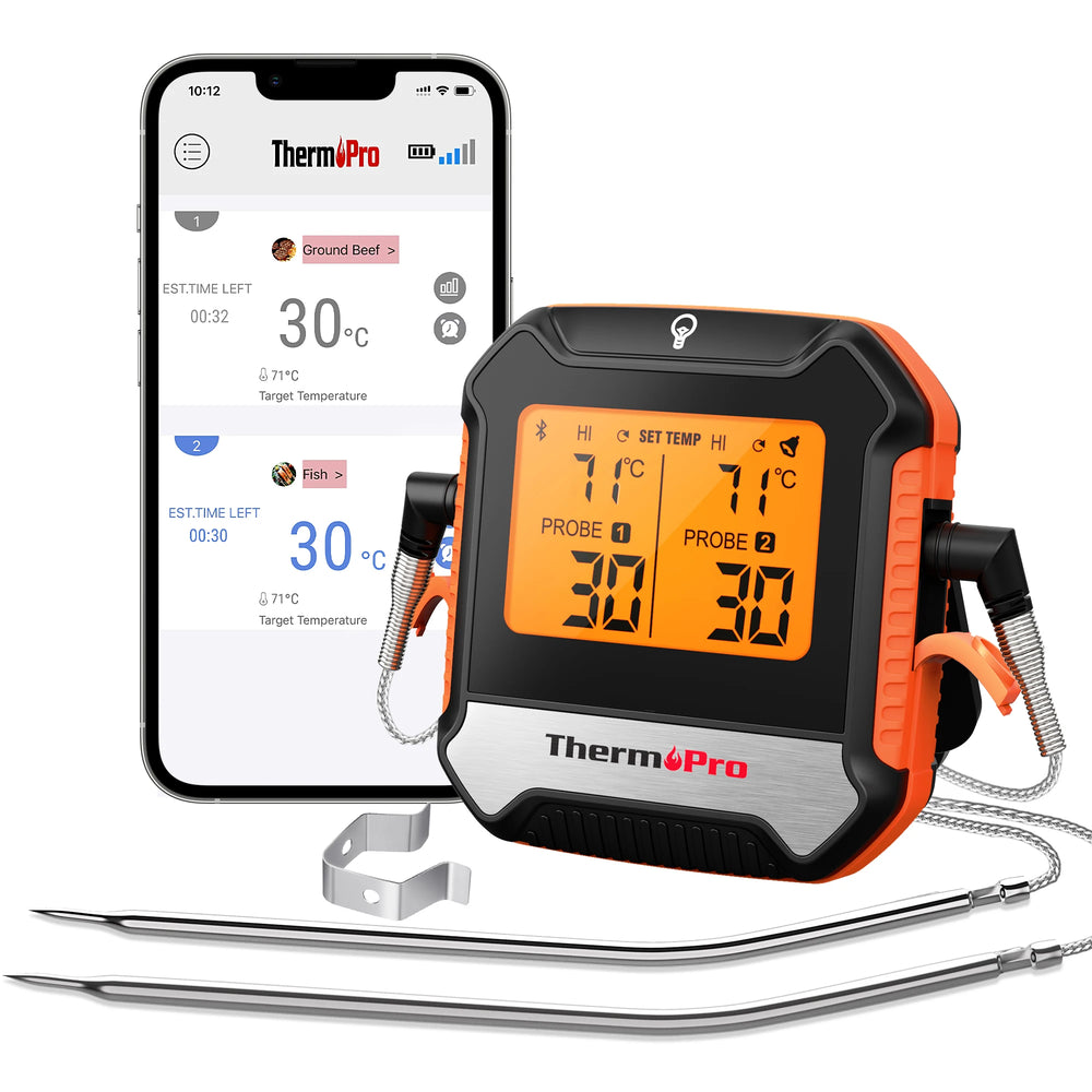 Bluetooth Dual-Probe Cooking Thermometer