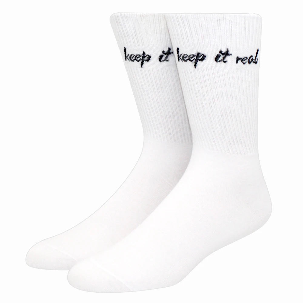 Funny Slogan Crew Socks – view 7
