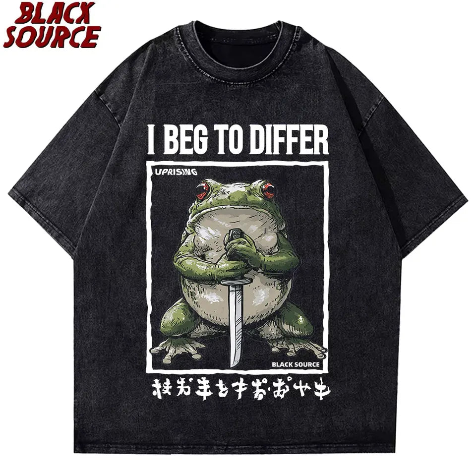 I Beg To Differ Frog T Shirt