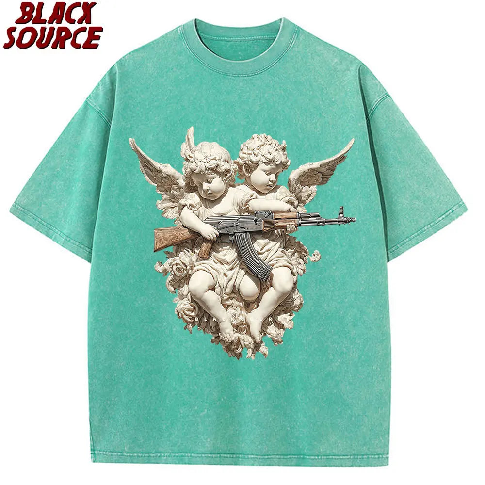 Angle Funny t shirt manga