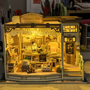 Treasure Jewelry Store DIY Miniature House Kit