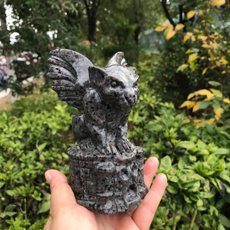 Yooperlite Carved Gargoyle