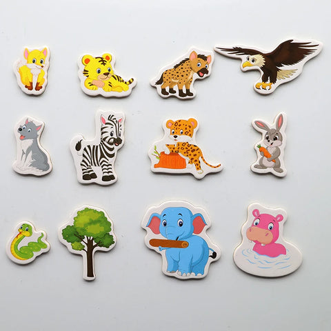 Colorful Animal Magnet Set