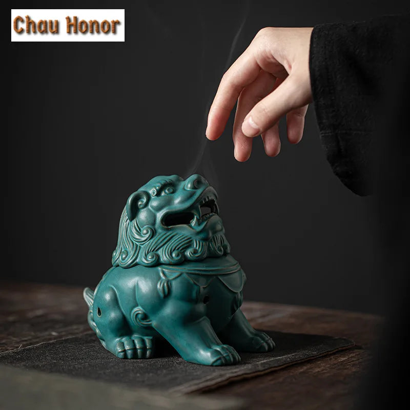 Lion Dragon Incense Waterfall