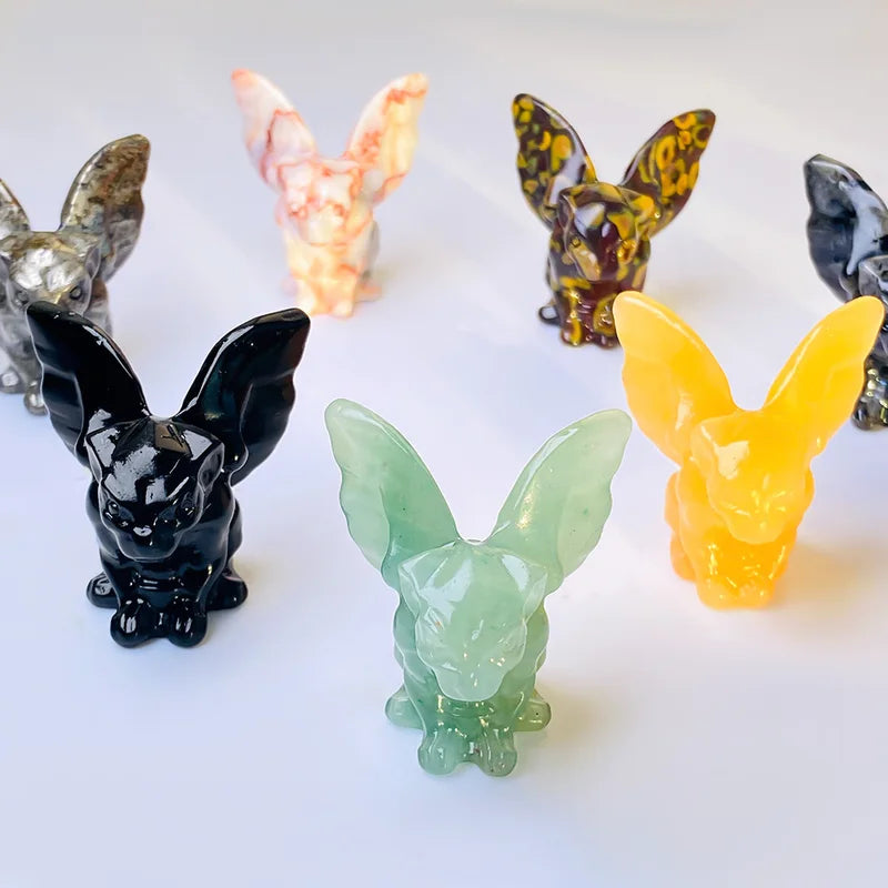 Crystal Bunny Figurine