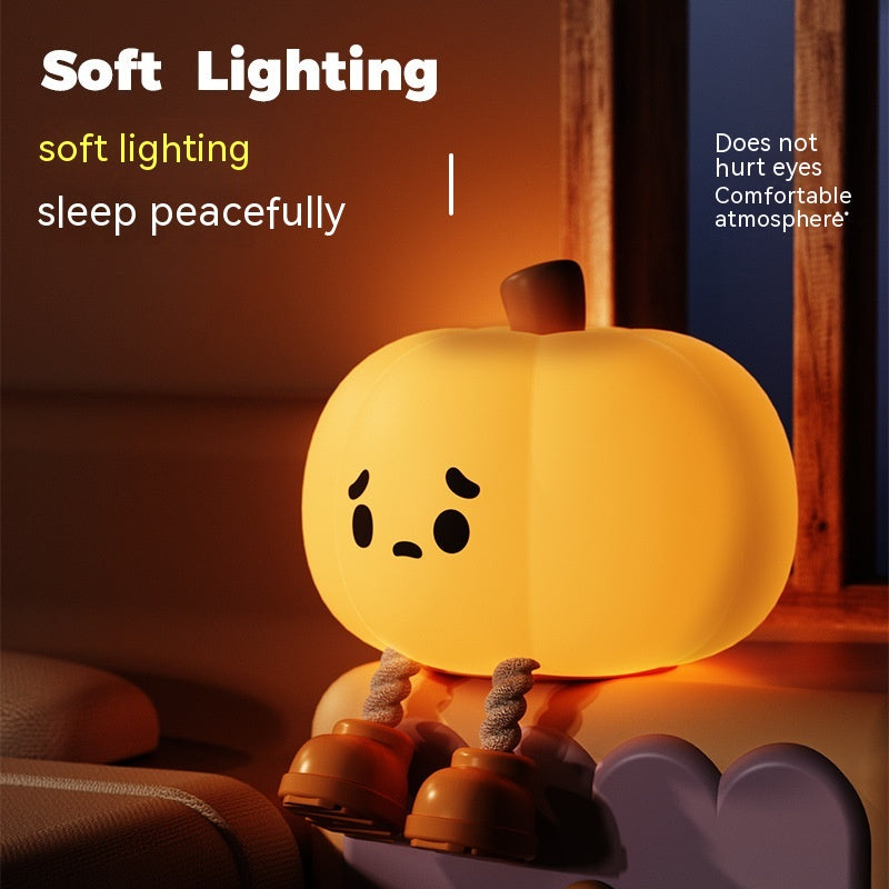 Pat-On Pumpkin Night Light