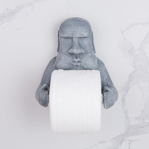 Moai Toilet Roll Holder