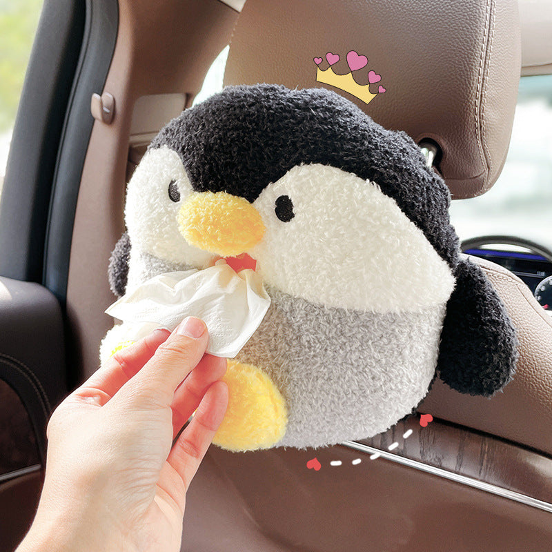 Frog Plush Tissue Box
