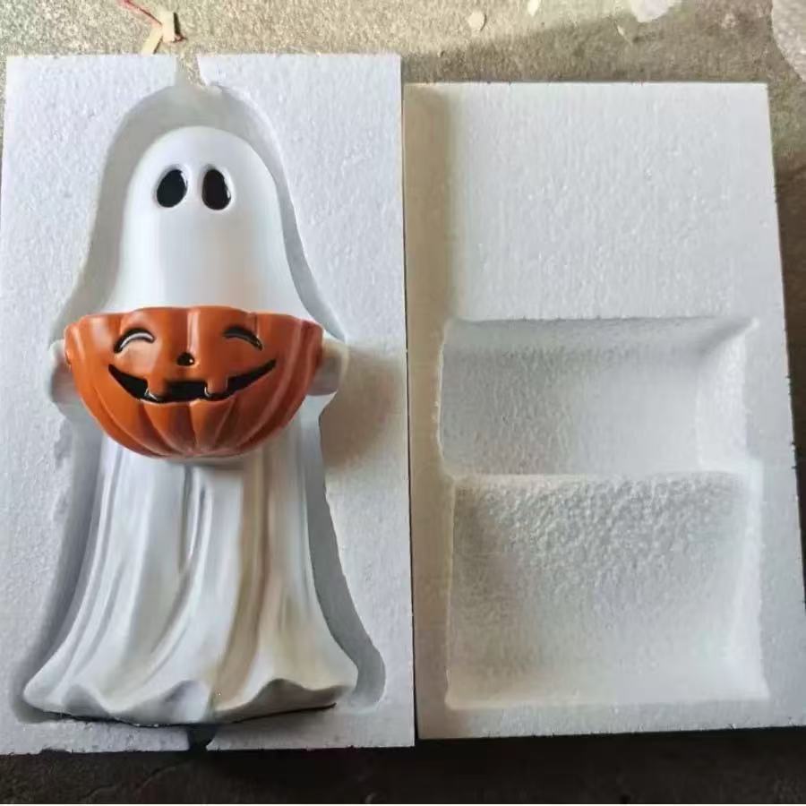 Tazón de dulces de calabaza fantasma