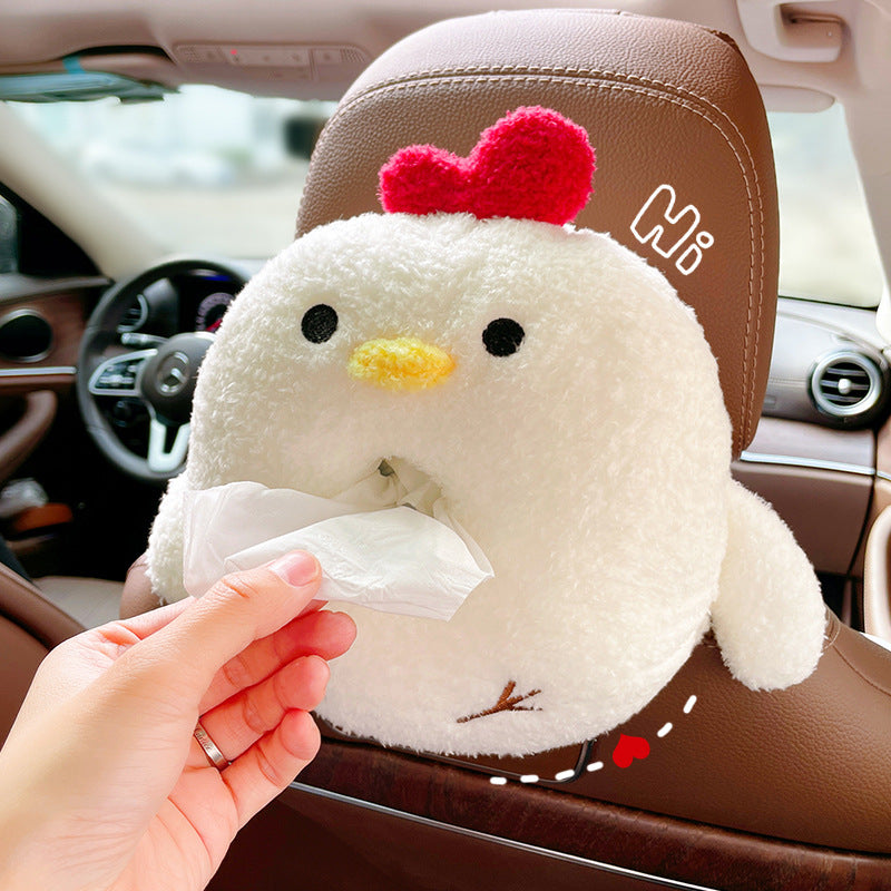 Frog Plush Tissue Box