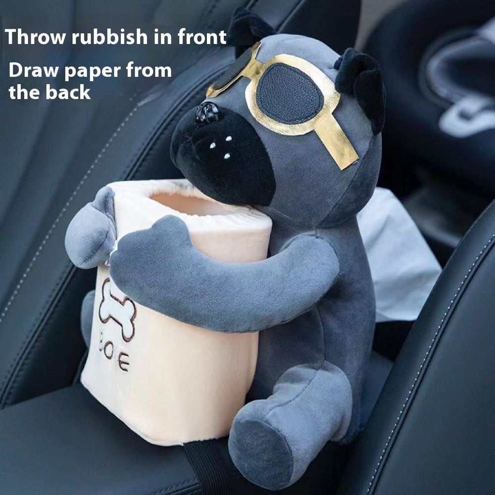Lion Plush Car Tissue Holder