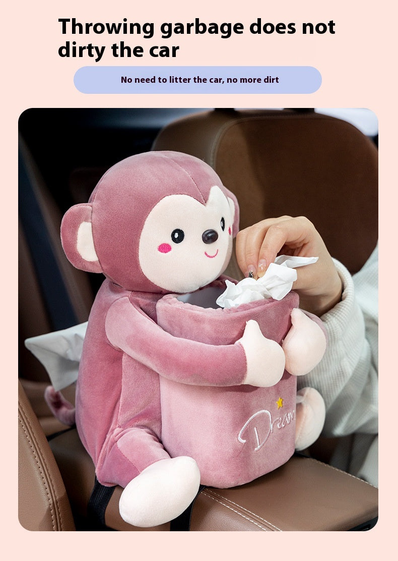 Lion Plush Car Tissue Holder