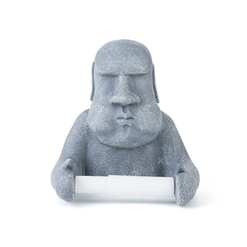 Moai Toilet Roll Holder