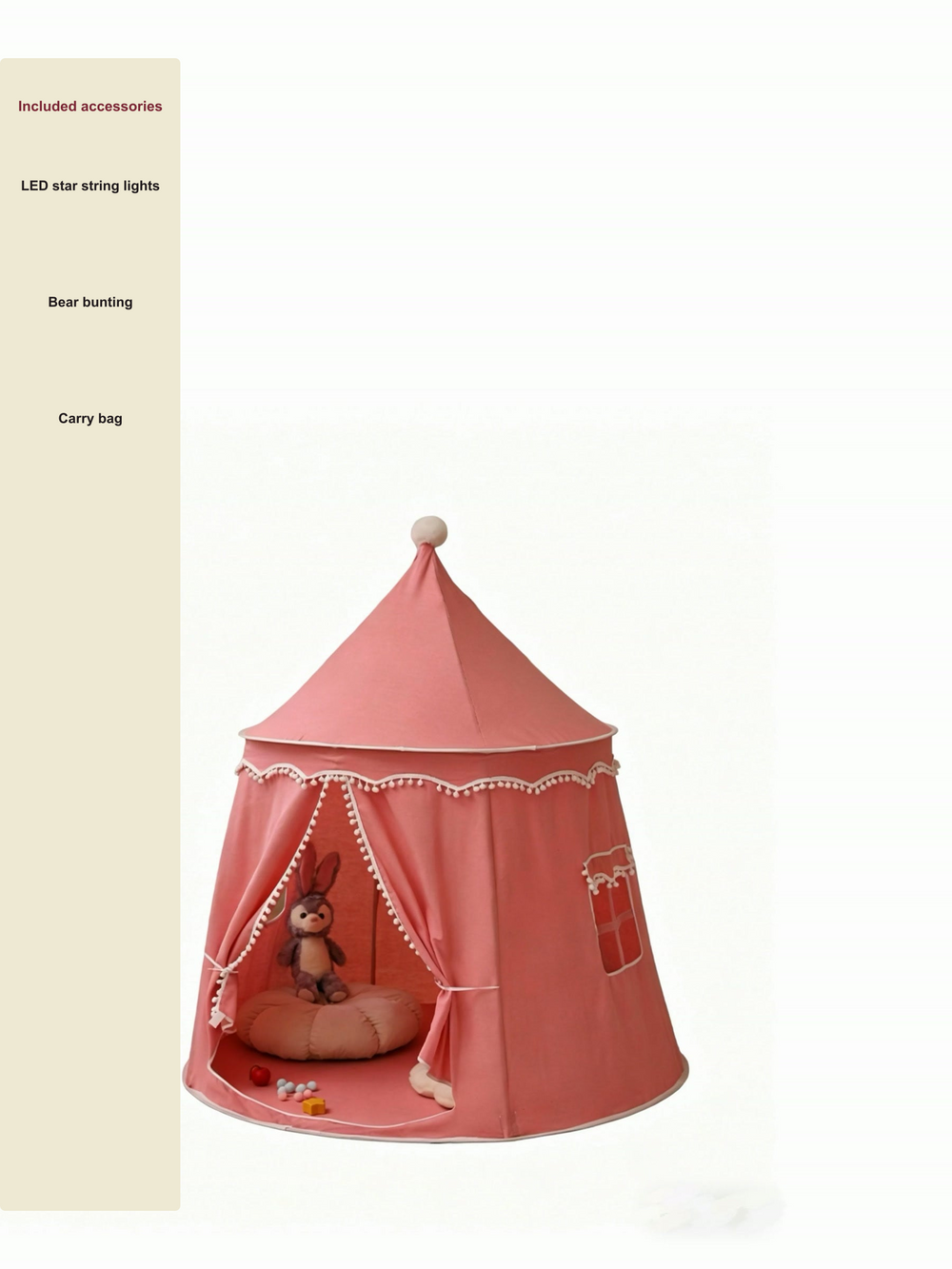 English localized Indoor Kids Playhouse Tent — image 2
