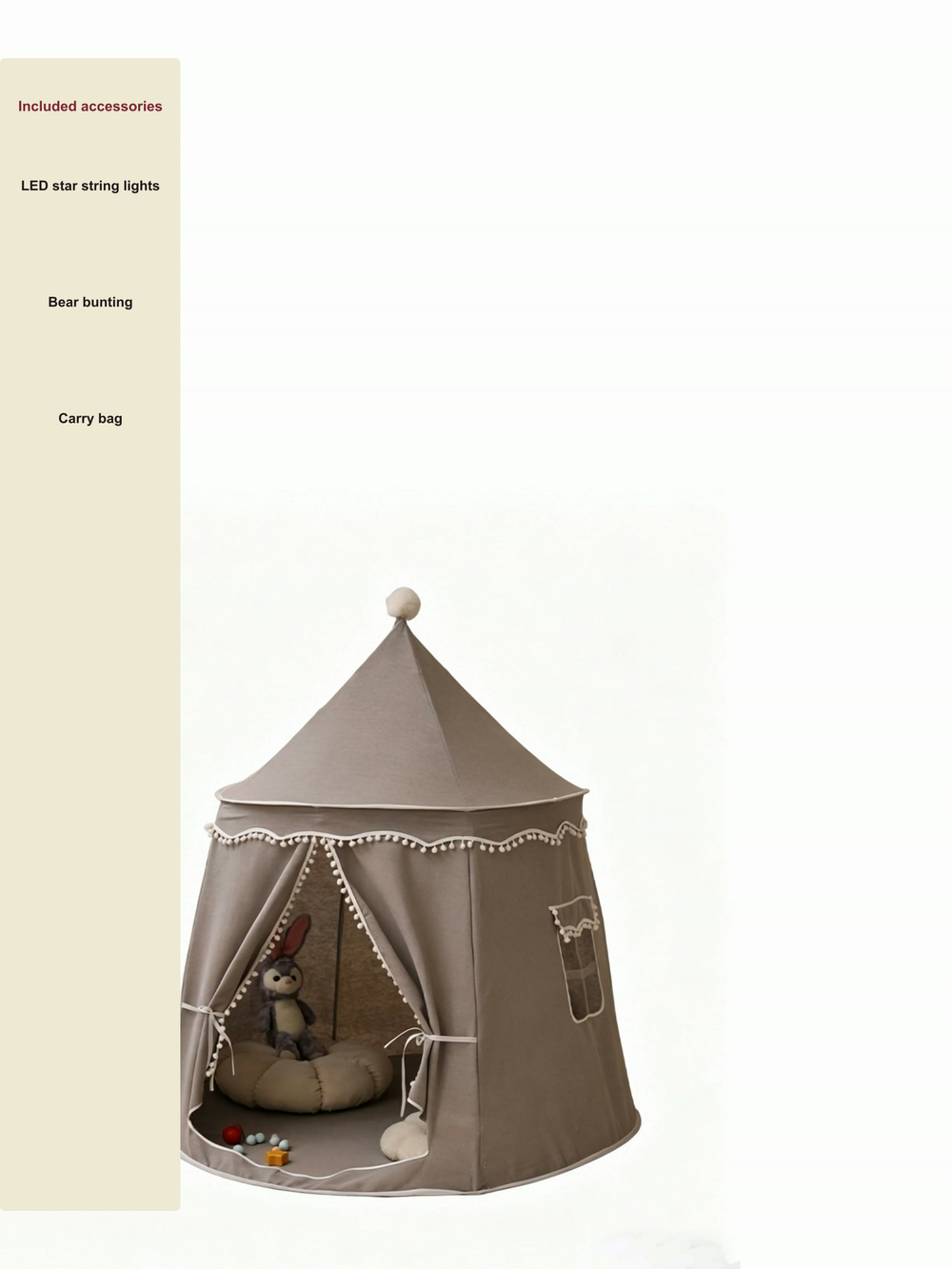 English localized Indoor Kids Playhouse Tent — image 12