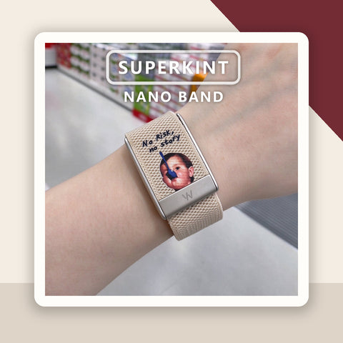English Slogan Printed Woven Nylon Band