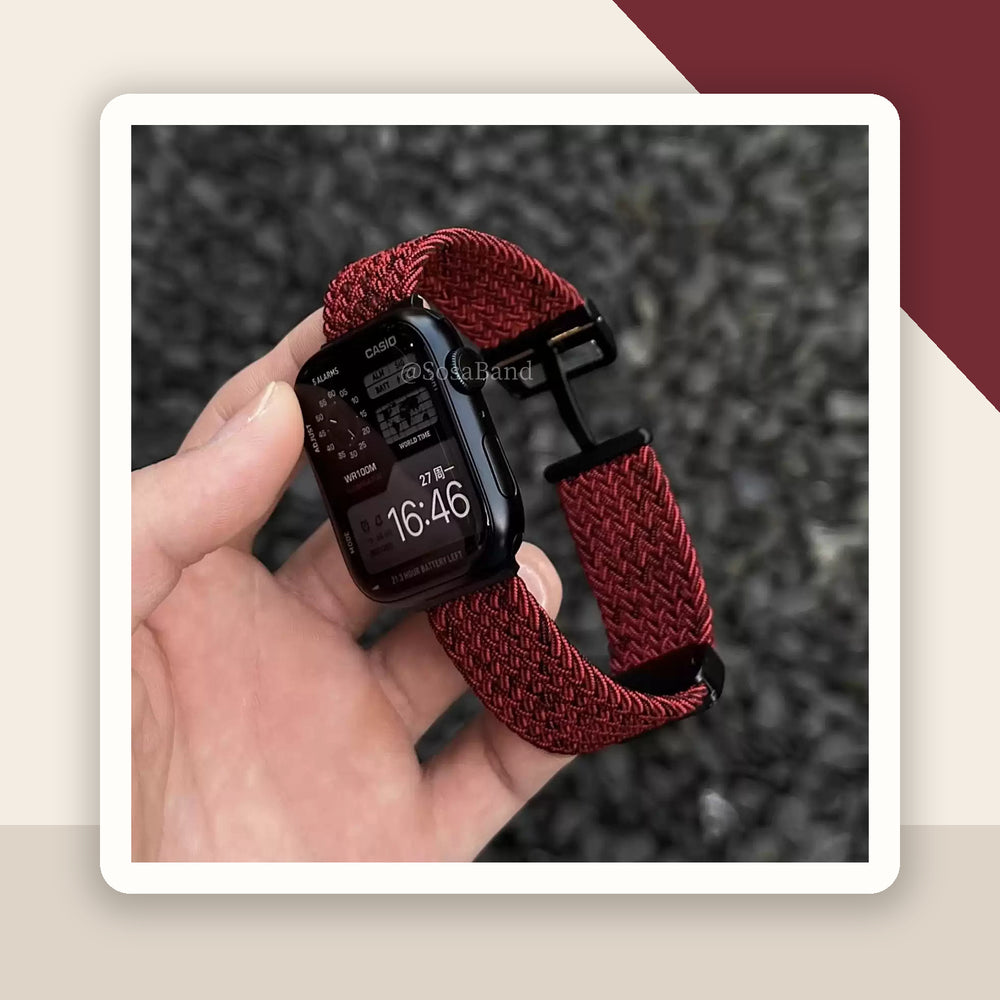 Minimal Woven Nylon Magnetic Band