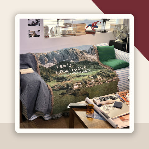 Nordic Scenery Sofa Throw