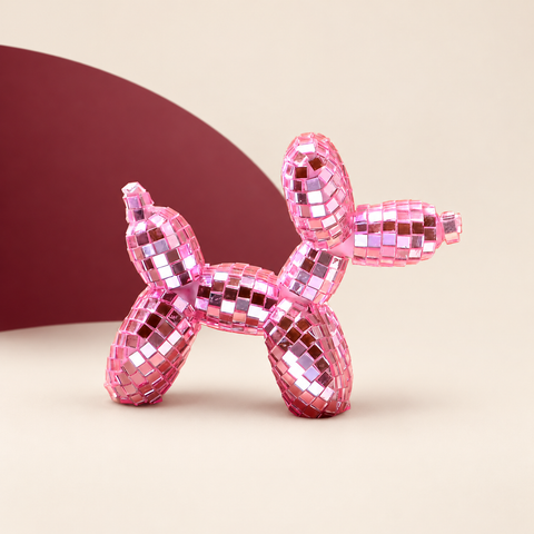 Disco Balloon Dog on The Weird Store studio background