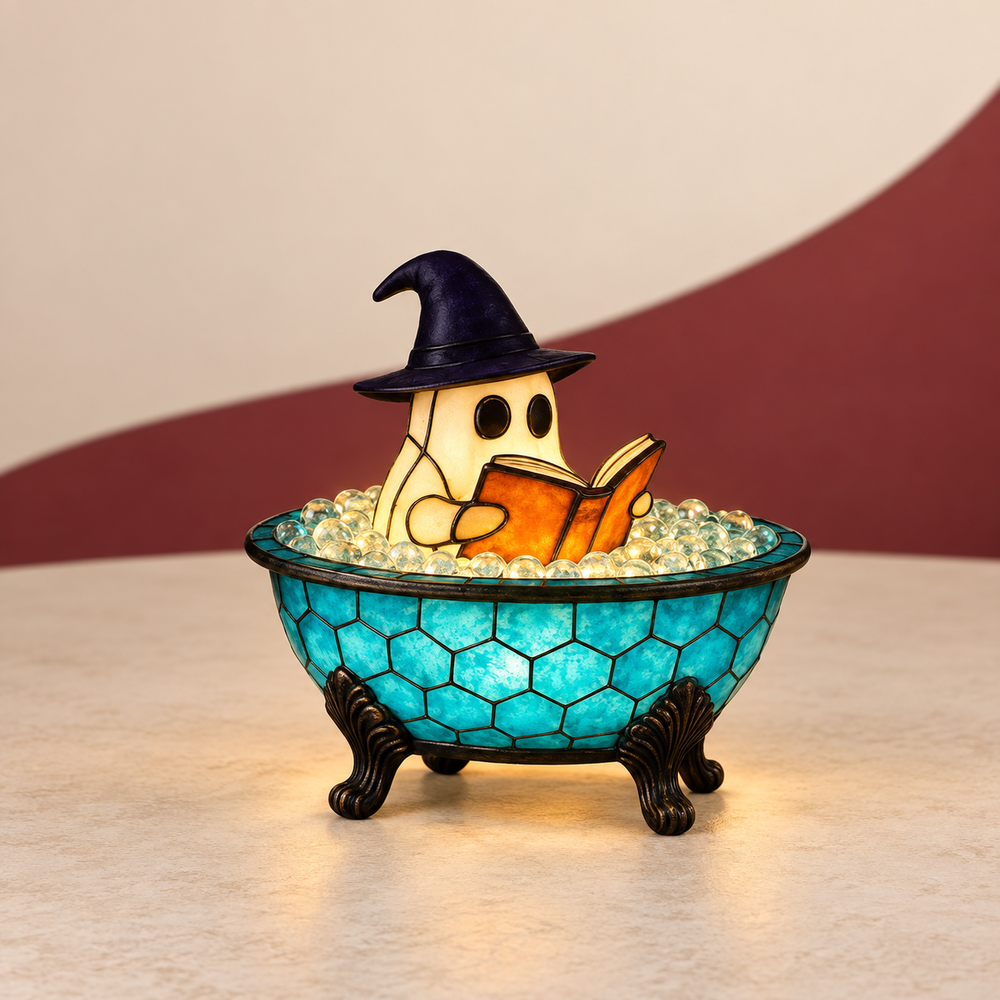 Ghost Bubble-Bath Mood Light on The Weird Store studio background